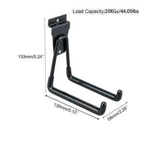 Cài Đặt Nhanh Chóng Đa Hình Dạng Kim Loại Lưu Trữ Nhà Để Xe Giá Móc Cho Treo Công Cụ Vườn - Product Image 3