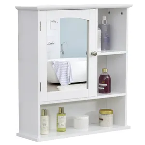 Sunrise-muebles de baño con estantes, armario de almacenamiento montado en la pared de MDF, el más vendido