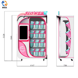 Distributeur automatique <span class=keywords><strong>de</strong></span> fleurs fraîches 24h/24, distributeurs automatiques avec réfrigérateur à température contrô<span class=keywords><strong>l</strong></span>ée pour <span class=keywords><strong>les</strong></span> stations <span class=keywords><strong>de</strong></span> métro, <span class=keywords><strong>les</strong></span> centres commerciaux - Product Image 5