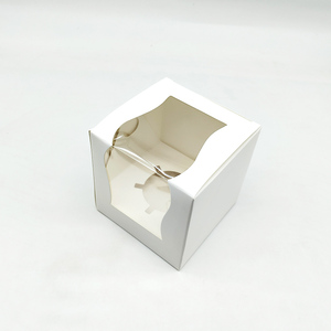 กล่องกระดาษใส่ขนมหวานกล่องใส่อาหารกล่องใส่คัพเค้ก - Product Image 3