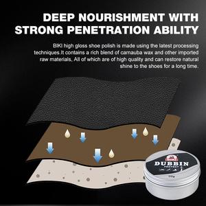 Biki 110 Grammes Crème à cirer les chaussures en cuir lisse avec éponge Produit d'entretien des chaussures de qualité supérieure d'un fournisseur fiable - Product Image 6