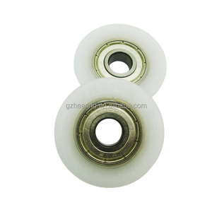 Poulie à <span class=keywords><strong>gorge</strong></span> <span class=keywords><strong>en</strong></span> U <span class=keywords><strong>en</strong></span> plastique avec roulement 10-40.6-9.5MM, <span class=keywords><strong>roue</strong></span> 6000, poulie <span class=keywords><strong>de</strong></span> porte, rouleau <span class=keywords><strong>de</strong></span> porte <span class=keywords><strong>de</strong></span> douche, poulie <span class=keywords><strong>en</strong></span> nylon pour cabines <span class=keywords><strong>de</strong></span> douche - Product Image 3