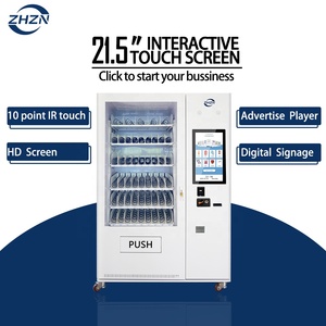 Distributore automatico dell'elevatore dell'uovo dell'insalata di frutta con l'esposizione dell'affissione a cristalli liquidi di pagamento del lettore di carte all'aperto a gettoni - Product Image 5