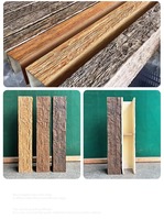 Poutres en Faux Bois PU de Haute Qualité - Imperméables et Écologiques pour la Décoration de Plafonds de Bureau et Murs d'Accent TV