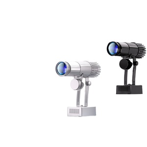 Projecteur de logo Gobo Yufan 25W en alliage d'aluminium HD Pro, excellent pour l'affichage publicitaire mural et au sol en intérieur, non étanche - Product Image 1