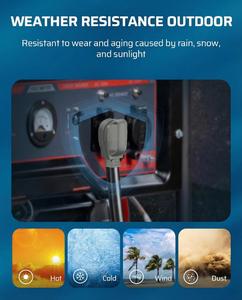 <span class=keywords><strong>สาย</strong></span>ต่อพ่วง RV ยี่ห้อ Linsheng ราคาโรงงาน ได้รับการรับรอง ETL รุ่น STW 50A NEMA 14-50 6/3+8/1 ความยาว 15 ฟุต พร้อมหูจับ - Product Image 5