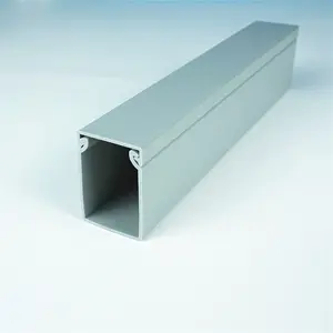 Fussboden Wasserdicht Kabelkanal Wasserfest Pvc Kabelkanal พลาสติก Trunking 200X100 Pvc-Kabelkanal 100x100