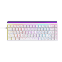 Ajazz NK68 Wired Mechanical Gaming Keyboard Rgb Backlit Ergonomic Keycaps English Layout for Pc Laptop Gamers