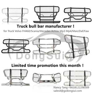 Protector de rejilla de parachoques delantero para camión todoterreno de Europa, protección delantera, barra de toro para camión para <span class=keywords><strong>Scania</strong></span> R-Series para DAF XF - Product Image 6