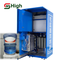 Distributeur automatique d'eau alcaline Distributeur automatique d'eau pure à pièces Eau potable par osmose inverse avec fonction SDK