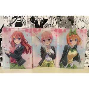 Ensemble d'affiches d'anime Quintessential Quintuplets, cartes postales japonaises - Product Image 4