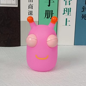 ของเล่นบีบตาแมว ของเล่นบรรเทาความเครียด หนอนสีเขียว ของเล่นตากระเด้ง PVC ของขวัญวันคริสต์มาส วันเกิดสำหรับเด็ก - Product Image 5