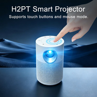 Proyector LED Portátil Directo de Fábrica, 4K, Mini, para Exteriores, Android 14, 720P, Batería Integrada de 3200mAh, Pantalla LCD Inteligente, 170 ANSI Lúmenes
