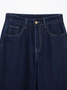2025 Autumn Lady Street Outfits Lapel Single Breasted <strong>Jackets</strong> Pockets <strong>Straight</strong> Jeans Women Vintage Belt Denim <strong>Jacket</strong> Pants Set - Product Image 6