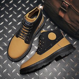 Botas Nuevas de Otoño 2022, Zapatos Deportivos de Ocio para Hombre, de Cuero, Impermeables, de Alta Calidad - Product Image 5