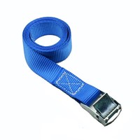 Sangle de fixation robuste à boucle à came colorée de 25 mm de large et 1 mm (0,04'') d'épaisseur
