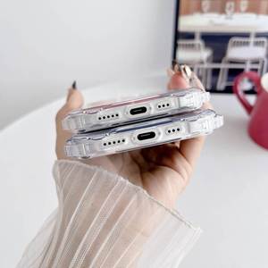 <span class=keywords><strong>Coque</strong></span> de téléphone magnétique <span class=keywords><strong>transparente</strong></span> de luxe antichoc, couleur tendance, pour <span class=keywords><strong>iPhone</strong></span> 17, 16E, 15 Pro Max, 12, <span class=keywords><strong>13</strong></span>, 14 Plus – Protection arrière - Product Image 5