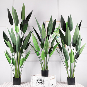 Vente flash Grande plante artificielle Oiseau <span class=keywords><strong>de</strong></span> paradis Style moderne Utilisation en intérieur Toute saison 110-240cm Décoration - Product Image 2