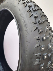 Pneus à crampons 20x4.0 pour vélo à pneus gras, vélo électrique pour la neige, pneus en caoutchouc pour l'hiver - Product Image 6