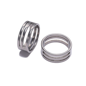 Outil de mesure de taille de bague en acier inoxydable pour la fabrication de bijoux, forme ronde AC0333 - Product Image 5