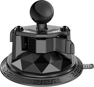 Soporte de TPU con ventosa fuerte, soporte de cabeza de bola de 1 pulgada, Base de bloqueo giratorio, ventosa al vacío, soporte para teléfono móvil para vehículos, teléfono, <span class=keywords><strong>GPS</strong></span> - Product Image 1