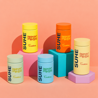 Emballage personnalisé en plastique PET résistant aux enfants, pot pour bonbons gélifiés, pot pour épices, pot pour compléments alimentaires, pot pour vitamines, pot de stockage