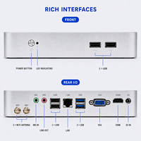 Computadora de Escritorio Delgada con Soporte VESA, Core I3 I5 I7 de 4ª a 14ª Generación, 6 Puertos USB, Activación por LAN, Mini PC Empresarial para Oficina