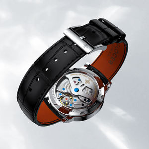 Reloj AGELOCER Original Astronomer con Pintura al Óleo de Van Gogh, Reloj Mecánico Automático de Lujo para Hombre con Fase Lunar, Regalo de Cumpleaños para Hombre - Product Image 2