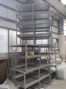 Heavy Duty Metal Rolling Workbench Trolley Industrial Workshop Transport Utility Cart Durable Frame Warehouse Use - Product Image 5