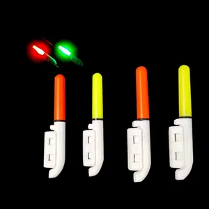 Canne de pêche électronique à LED avec partie supérieure, accessoire lumineux amovible et étanche de nuit à haute sensibilité