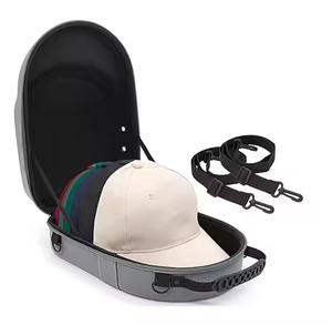 OEM ODM Waterproof EVA Hard Shell Travel Zipper Baseball Hat Carrier Hip Hop Style Custom Color <strong>Carrying</strong> <strong>Case</strong> Bag - Product Image 1