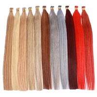 Grand stock 22 20 pouces 1gr Cuticules alignées Remy Pré-collées Extensions de cheveux humains Microlink Cheveux INDIENS Livraison rapide