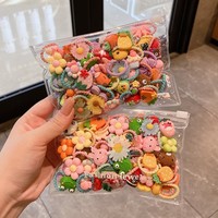 Ensemble de 50/100 bandeaux pour enfants, mignons, de couleur bonbon, petite taille, mini bandeaux pour le pouce, bandeaux de dessin animé mignons, accessoires pour cheveux