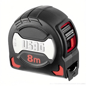 Cinta métrica Usag de 8 m con hoja de acero, diseño robusto para construcción y bricolaje - Product Image 2