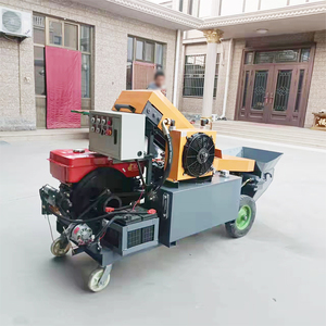 Bomba de Hormigón <span class=keywords><strong>M</strong></span>óvil Mini, Bomba de Hormigón Estacionaria Diésel, Maquinaria de Ingeniería y Construcción - Product Image 5