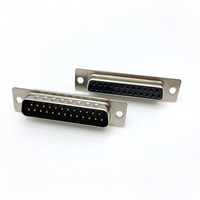 Connecteur mâle D-SUB 25 broches à souder pour câble, prise D-SUB 25 broches, connecteur mâle DB 25P