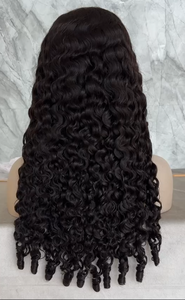 Prêt à être expédié <span class=keywords><strong>Perruque</strong></span> bouclée birmane 100% cheveux humains pré-épilés <span class=keywords><strong>Perruque</strong></span> bouclée birmane en cheveux humains - Product Image 3