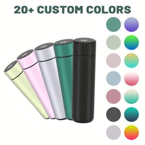 Botella de Agua Inteligente de Acero Inoxidable de 500 ml con Aislamiento al Vacío, Pantalla LED de Temperatura, Logotipo Personalizado de Alta Calidad, para Regalos Empresariales - Product Image 3