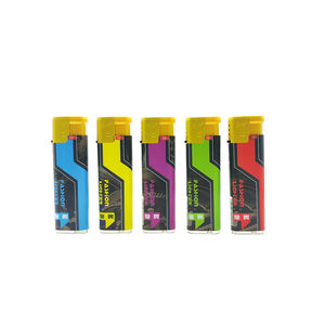 Briquet au gaz <span class=keywords><strong>butane</strong></span> purifié électronique en plastique, vente en gros, HP-P8 - Product Image 5