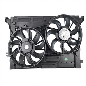 Conjunto de Ventilador de Refrigeración para Radiador de Coche G3G3-8C607-BD, 12V, Doble Ventilador sin Escobillas para Ford <span class=keywords><strong>Taurus</strong></span> 2.0T - Product Image 1