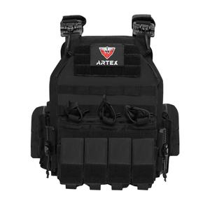 Gilet tactique à libération rapide Artex AV-8016, gilet porte-équipement, gilet de tir tactique réglable - Product Image 1