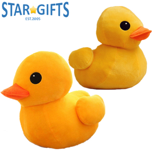 Collezione Trio di <span class=keywords><strong>Peluche</strong></span> "Cozy Duckie" - Anatre Imbottite in Cotone Ultra-Morbido Come Regalo di Compleanno Unico - Product Image 3