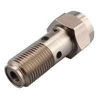 Composants de soupape automobile médicale aérospatiale usinés par CNC de précision Service d'usinage haute tolérance en aluminium en acier inoxydable