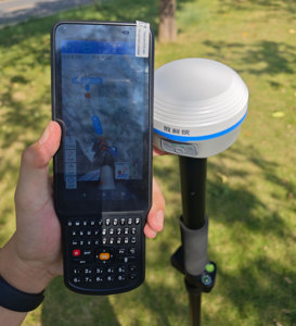 Q7 strumento avanzato a doppia frequenza per apparecchiature di rilevamento del ricevitore <span class=keywords><strong>GPS</strong></span>/GNSS per la misurazione del terreno RTK Base e Rover - Product Image 5