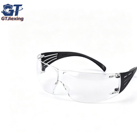 Lunettes de sécurité personnalisées avec logo, conformes à la norme ANSI Z87.1, résistantes aux chocs, verres en polycarbonate, protection industrielle pour le travail