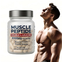 Kapsul Peptida Otot Bioby OEM Private Label dengan L-Leucine Nitrosigine untuk Mendukung Energi, Daya Tahan, dan Sirkulasi Darah