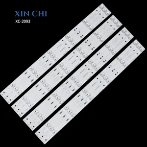 Светодиодные полосы CRH-ZS58303012066CHREV1.0 светодиодной подсветки для changhong 58D3P 58Q3T, 12 шт./комплект