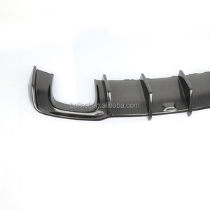 <span class=keywords><strong>K</strong></span> Style fibre de carbone voiture pare-chocs arrière lèvre Bodykit diffuseur becquet pour Audi A3 SLINE/S3 2017-2020 berline Version - Product Image 4