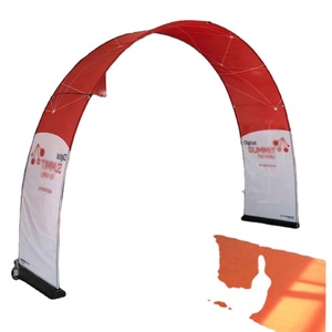 Support de bannière portable personnalisé 2024, prix attractif, affichage intérieur/extérieur pour événements marketing, impression personnalisée - Product Image 2