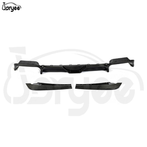 JC Style Joryee fibre <span class=keywords><strong>de</strong></span> carbone pare-chocs arrière diffuseur échappement corps Kit pièces <span class=keywords><strong>de</strong></span> voiture pour <span class=keywords><strong>BMW</strong></span> F97 X3M 2019-2022 2020 T0uning accessoire - Product Image 2